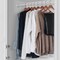 Casafield - 40 Wooden Suit Hangers - Premium Lotus Wood with Notches & Chrome Swivel Hook for Dress Clothes, Coats, Jackets, Pants, Shirts, Skirts